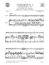 Concerto n° 7, ré majeur G. 476 - BOCCHERINI - Partition - Violoncelle